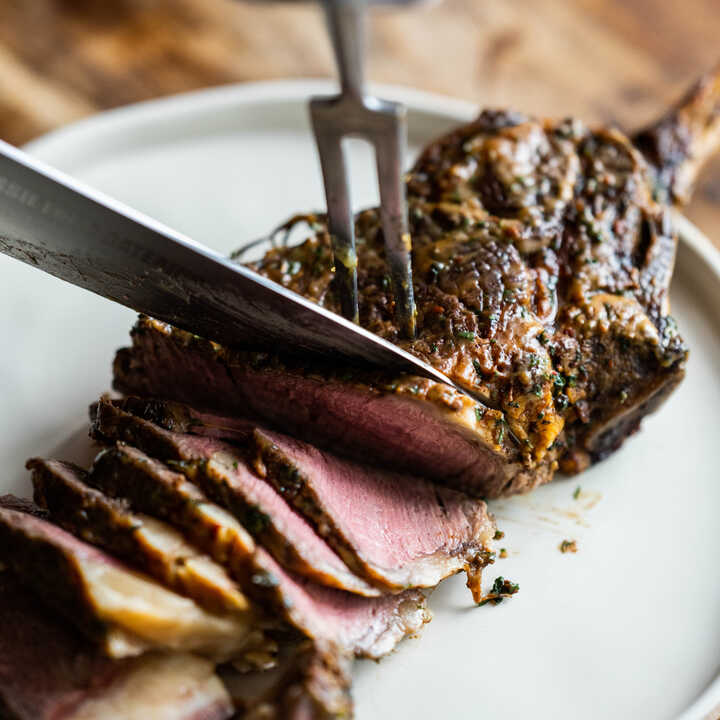 BBQ smoked joint of meat